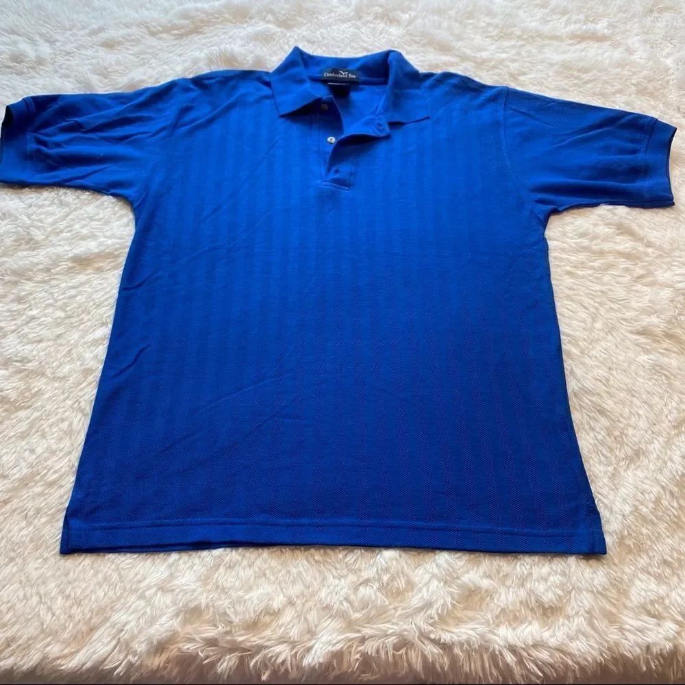 Cumberland Bay Blue Polo Shirt Size Medium